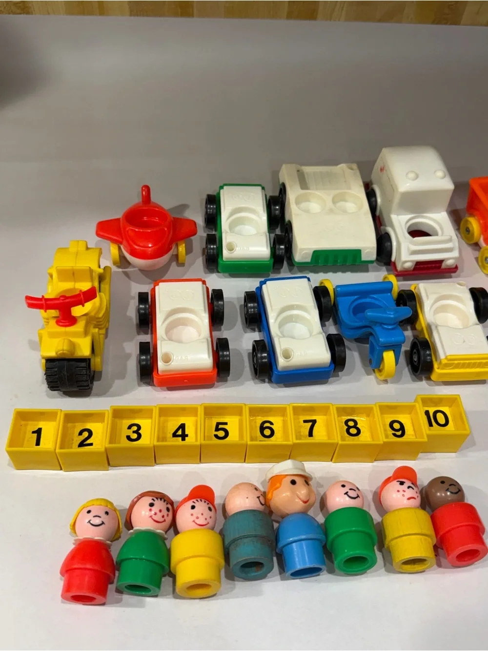 1973 Fisher Price Play toy car and more lot
